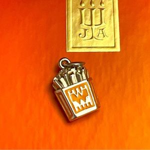 James Avery Enamel Whataburger French Fries Sterling Silver Charm